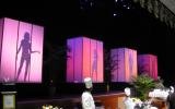 Shadow dancers and Display at Borgatta Hotel Atlantic city