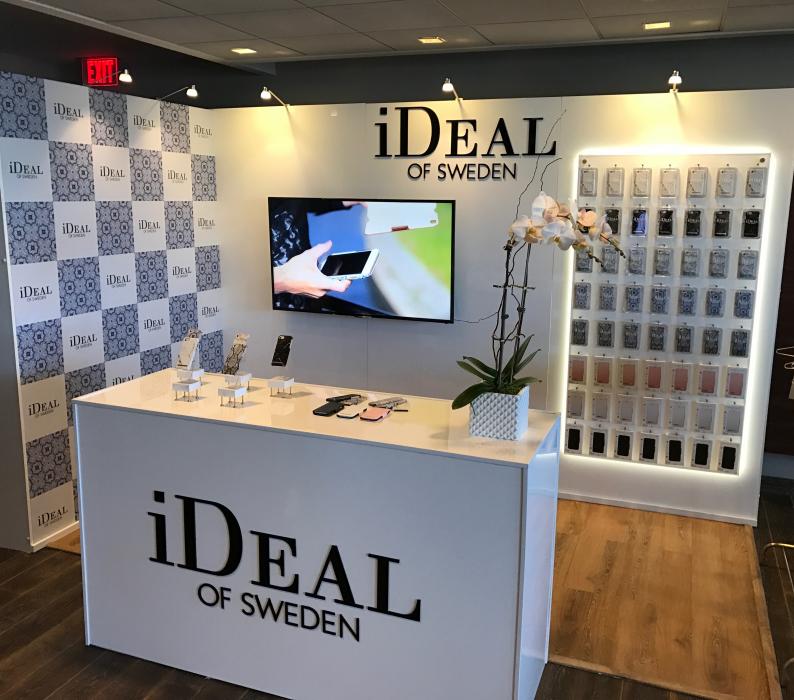 Ideal of Sweden Display for the Oscars Style lounge in Hollywood