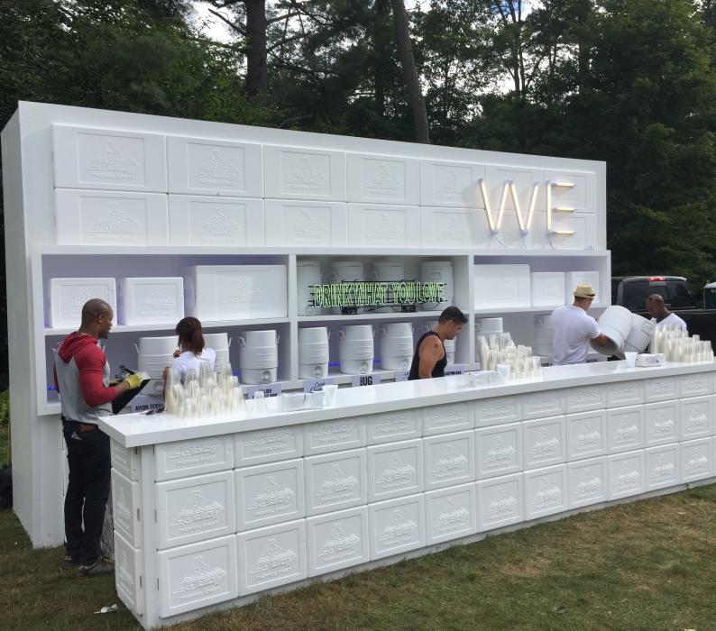 Weworks "Cooler Bar" 