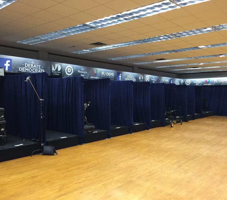 Univision Democratic Debate "Spin Room" Miami