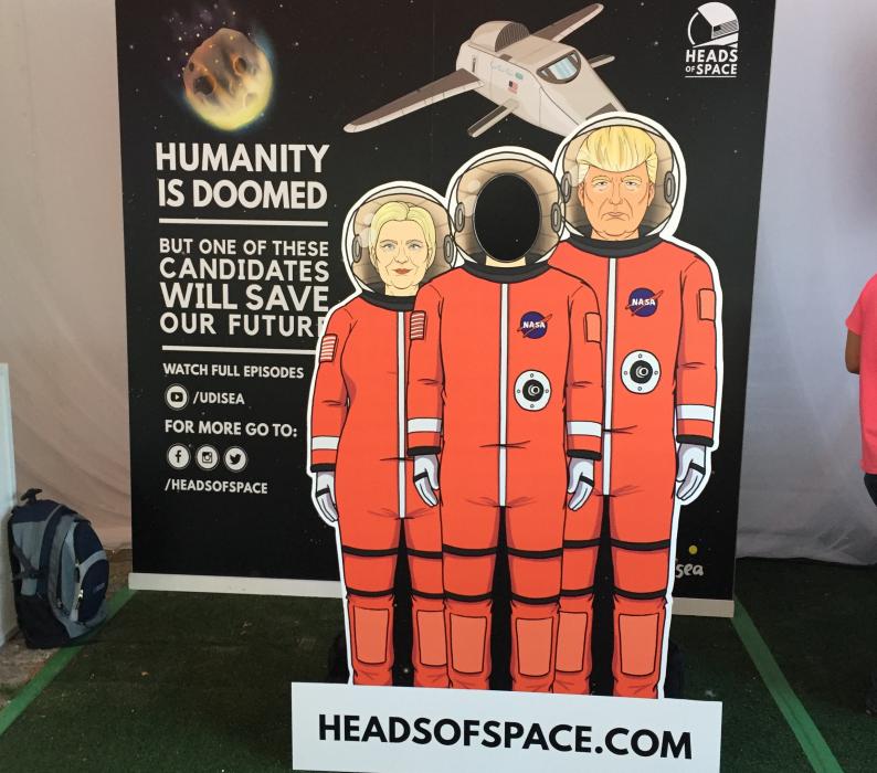 Heads of Space Display OZZY Festival 