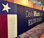 The Wall at Stubbs BBQ for Daily Mail ad Elite Daily during SXSW Austin Texas